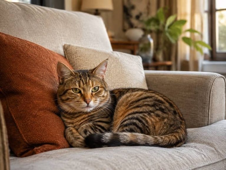cat on couch 1